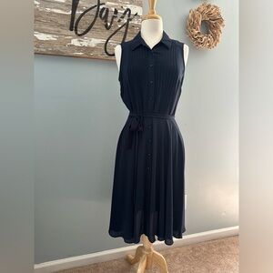 Nannette Lapore Navy blue two piece (includes slip) size 10